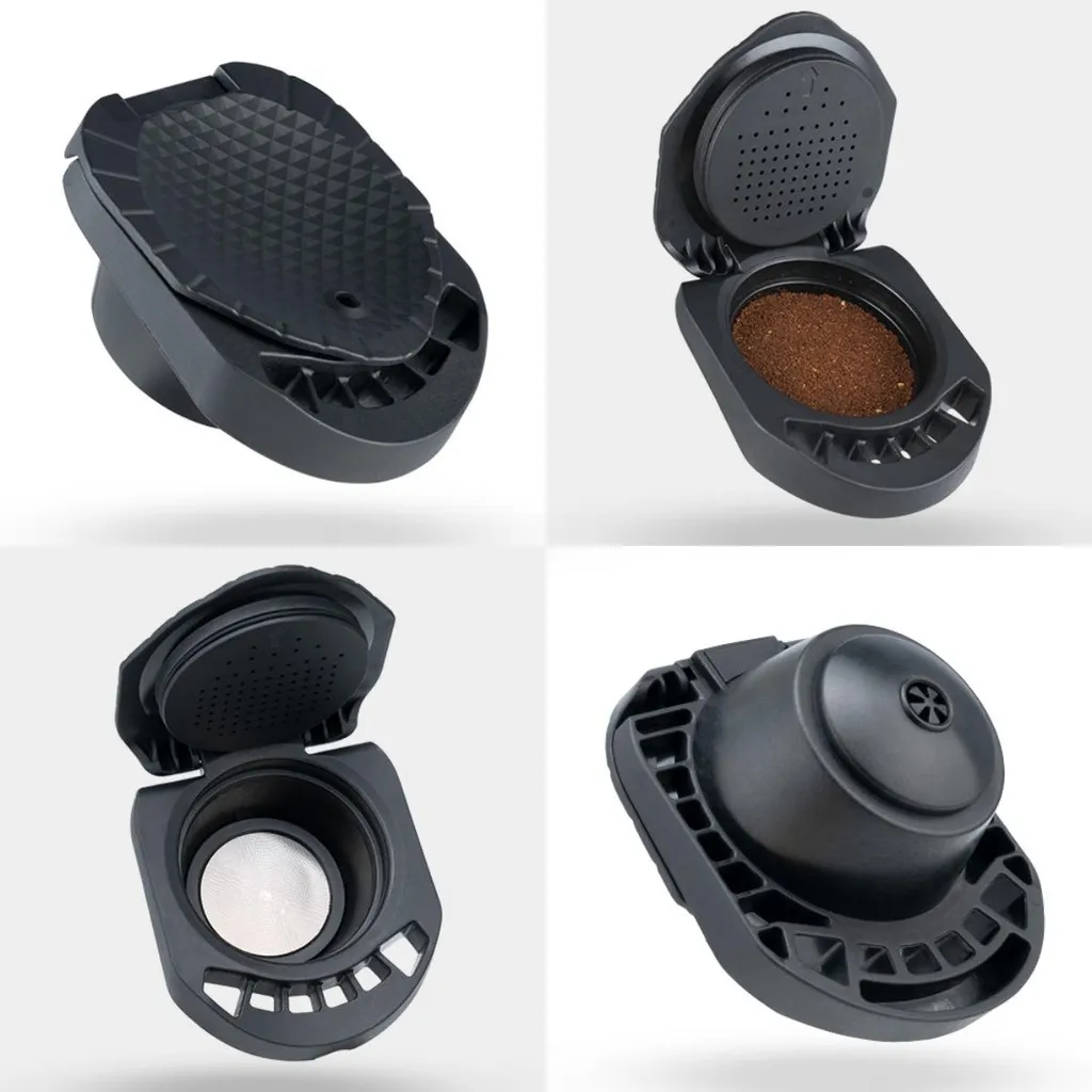 Plateau Café en PP Noir Résistant 10x8x6 cm pour Système Dolce Gusto - 3