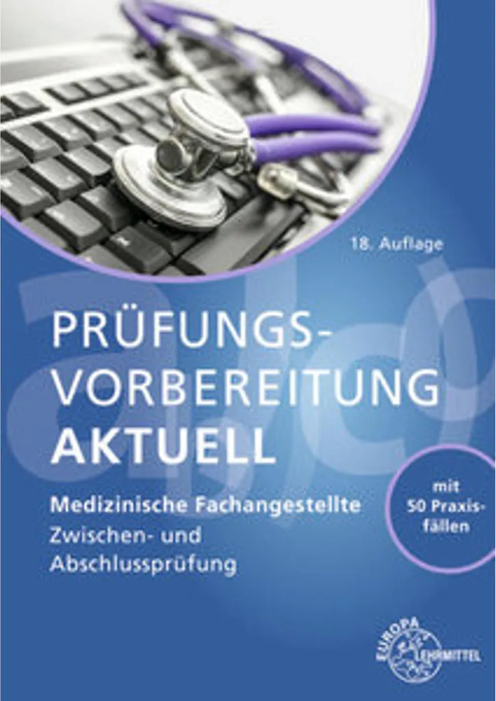 Livre de préparation MFA Prüfungsvorbereitung pour assistants médicaux