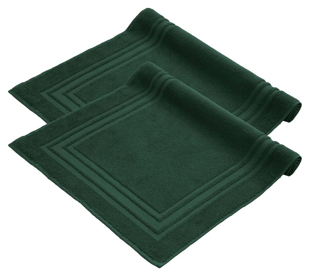 Komfortec Badvorleger Set 2tlg Frottee Duschmatte 100% Produktbild 