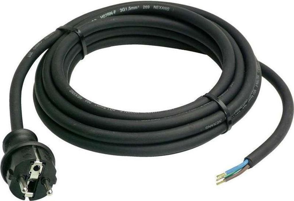 AS SCHWABE Gummi-Anschlussleitung 10 m 3G1,5 (70910) Obrázok produktu 