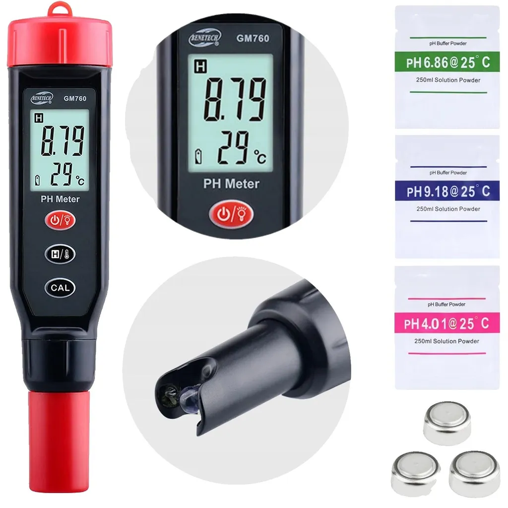 pH-mètre Digital pour Éviter l'Eau Trouble et Contrôler l'Acidité