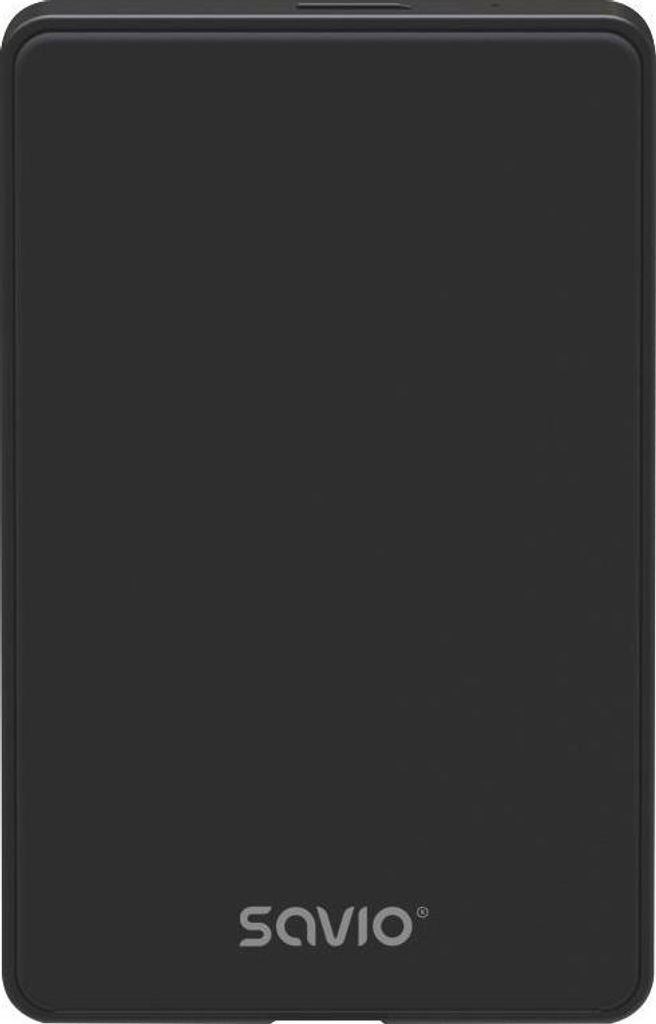 Savio SAVAK-73, HDD / SSD-Gehäuse, 2.5", USB Anschluss, Schwarz