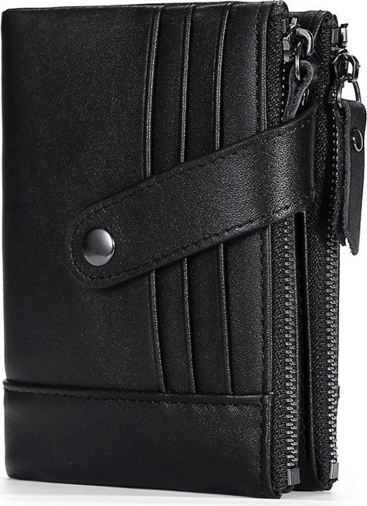 INF RFID Blocking Brieftasche, Herren Leder Slim Brieftasche mit Kartenetui