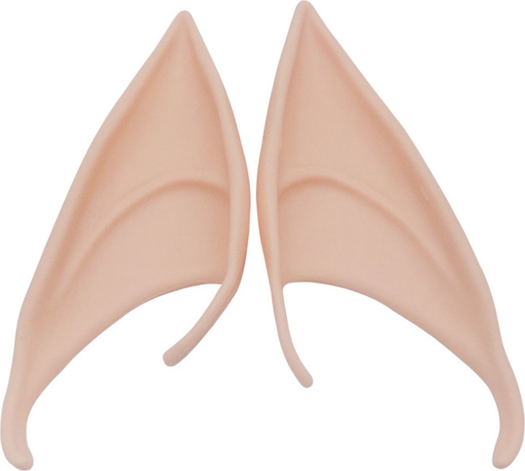 1 Paar Elfenohren, hohe Simulation, flexible, spitze Spitze, leuchtender Glitzer, Cosplay-Requisiten, Latex, Halloween-Kostüm, Party, Feenohren f...