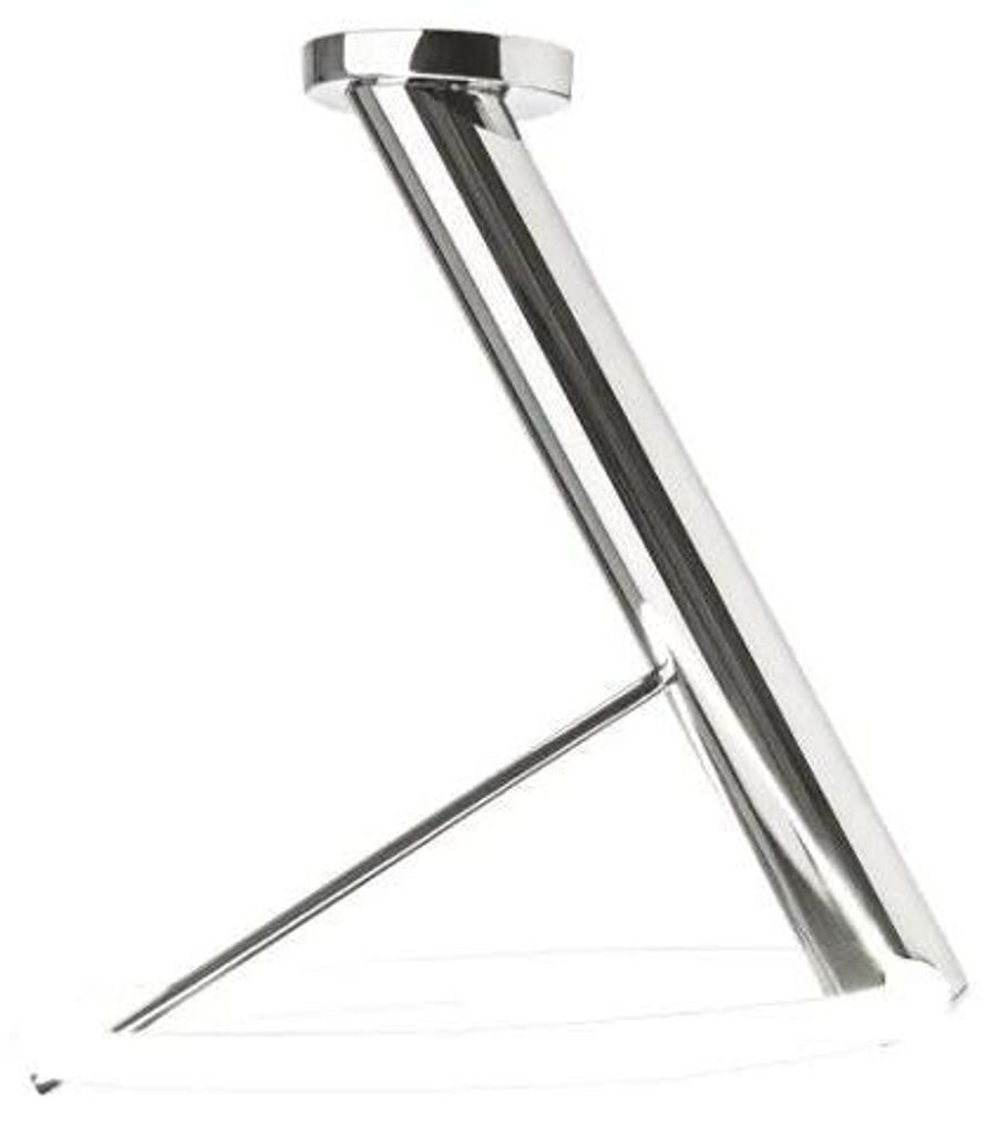 Deckenleuchte rund Ringleuchte Chrom Circle – Silber – Produktbild 