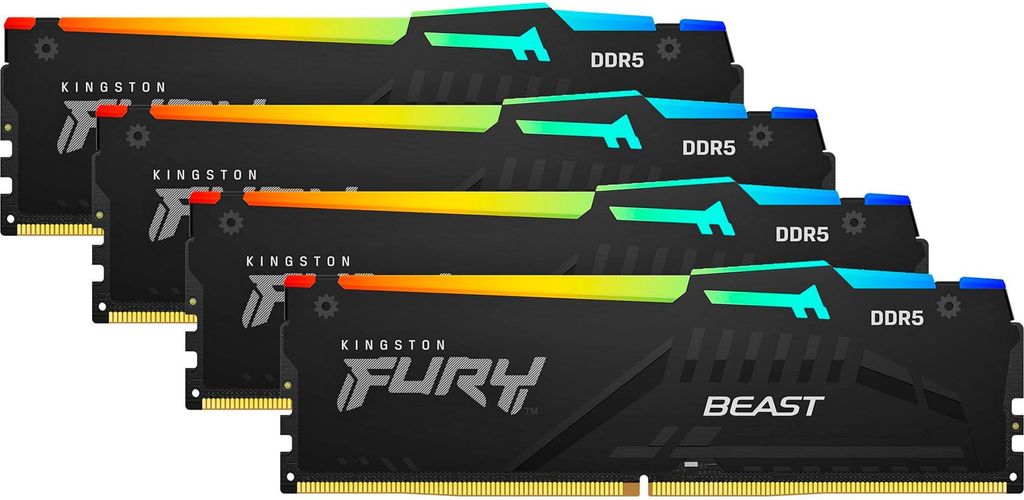 Kingston FURY DIMM 128 GB DDR5-5200 (4x 32 GB) Quad-Kit