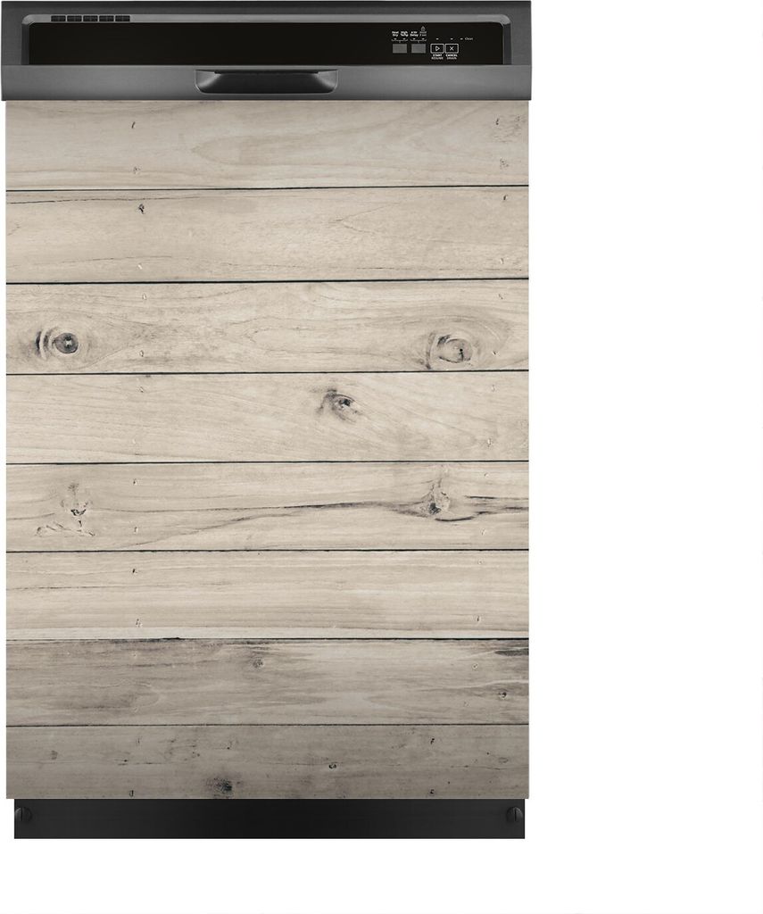 Magnete Dekorative 60x80 cm Küche Magnetmatte Spülmaschine - Weiß Holz