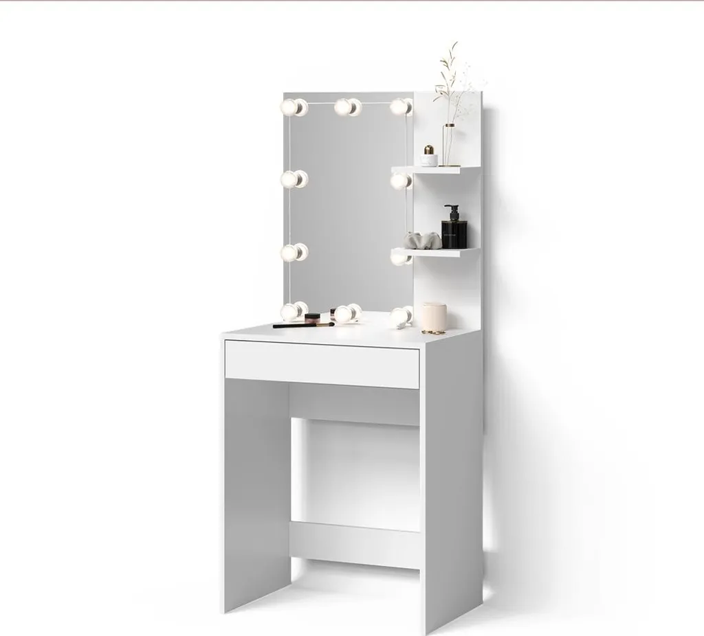 Mobile Toeletta Livinity Nola 60cm Bianco | Arredo Design con LED
