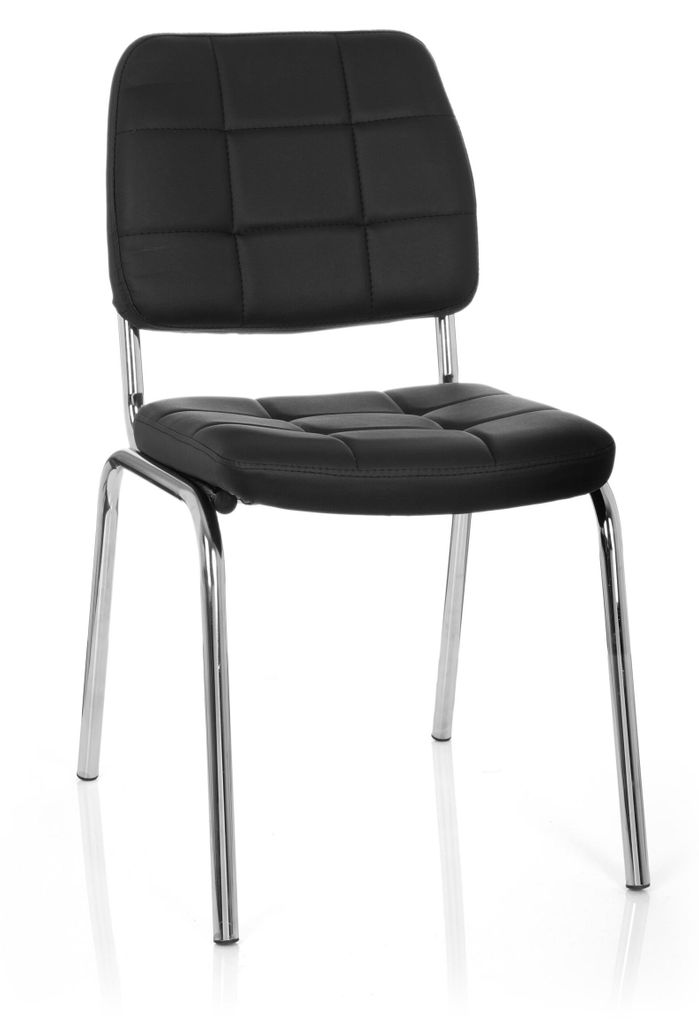 hjh OFFICE Vierfußstuhl ohne Armlehnen PICENO V Kunstleder Produktbild 
