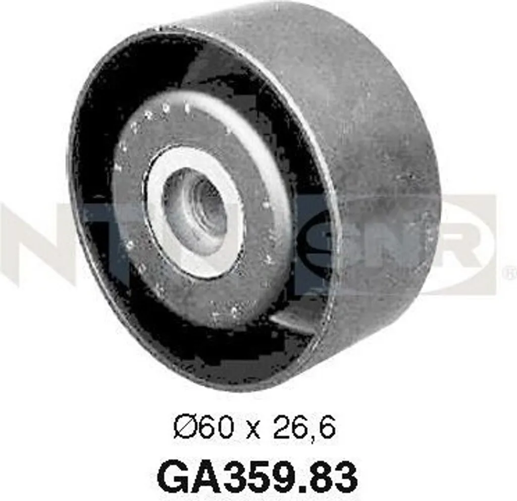 Galet tendeur SNR GA359.83 pour courroie Citroën Berlingo et C3 OE 575191