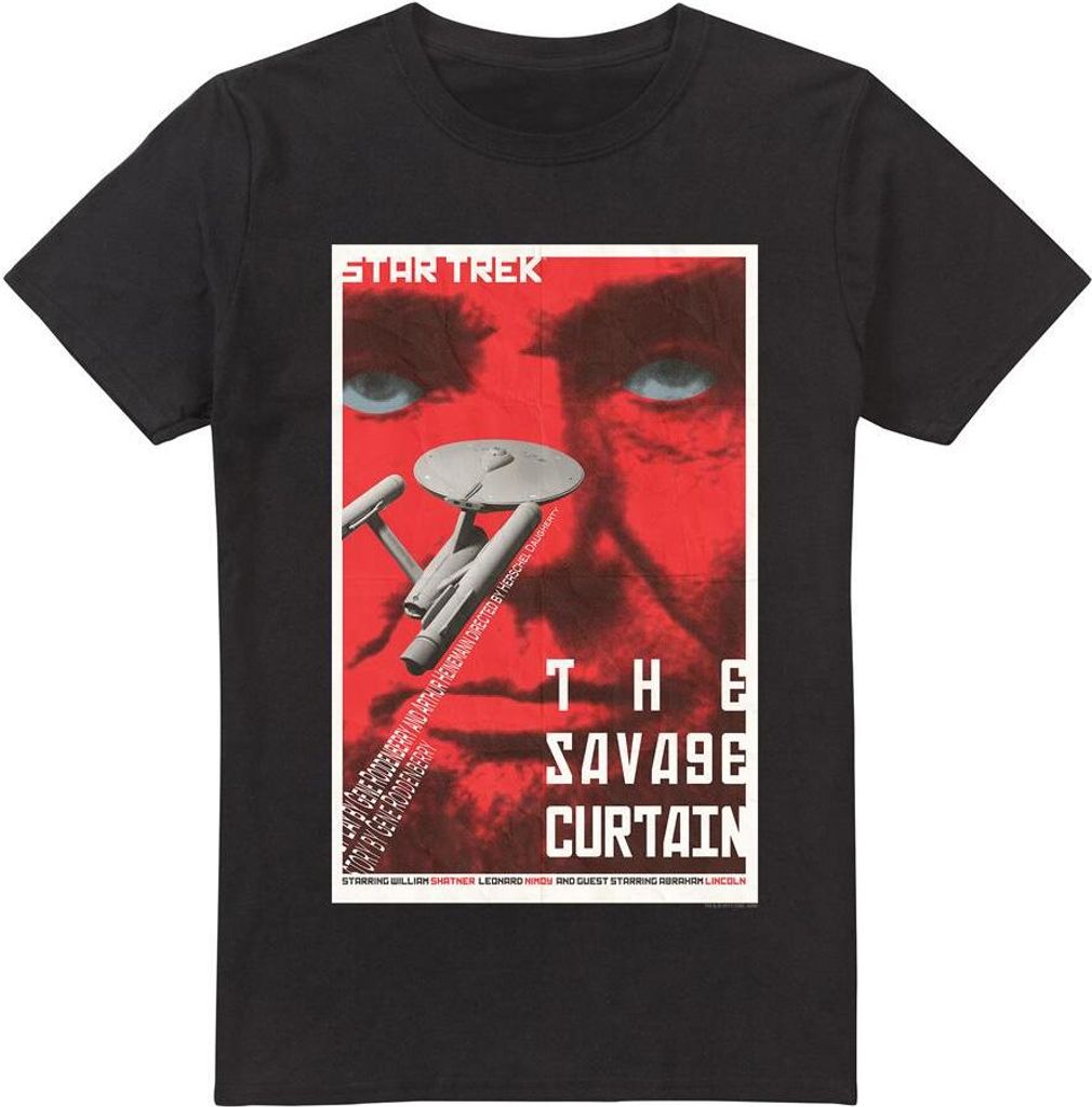 Star Trek - "The Original Series Episode 77" T-Shirt für Herren TV13947 (3XL) (Schwarz)