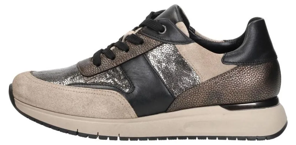 Sneakers basses Gabor bronze en cuir - Chaussures de ville femme pointure 36