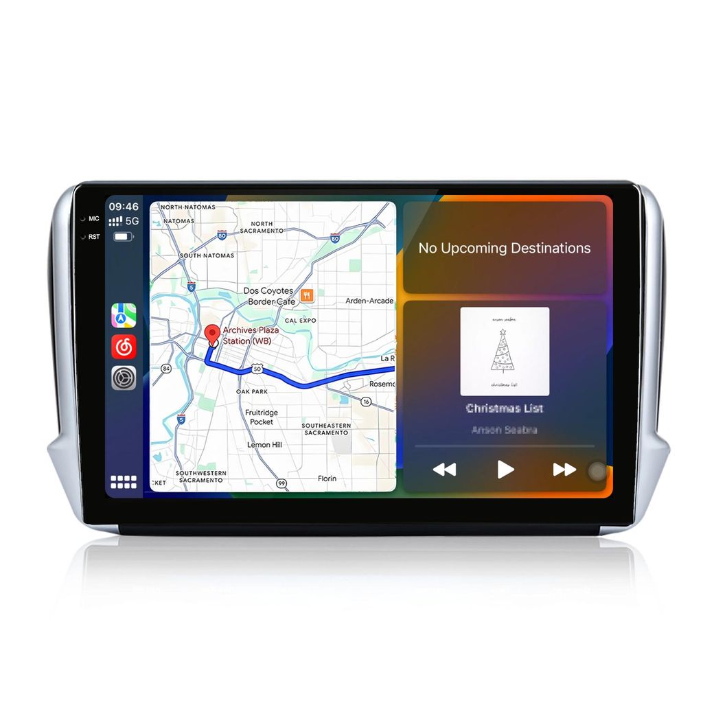 Autoradio 2K per Peugeot 208 2008 2012-2018, con CarPlay, Immagine del prodotto 