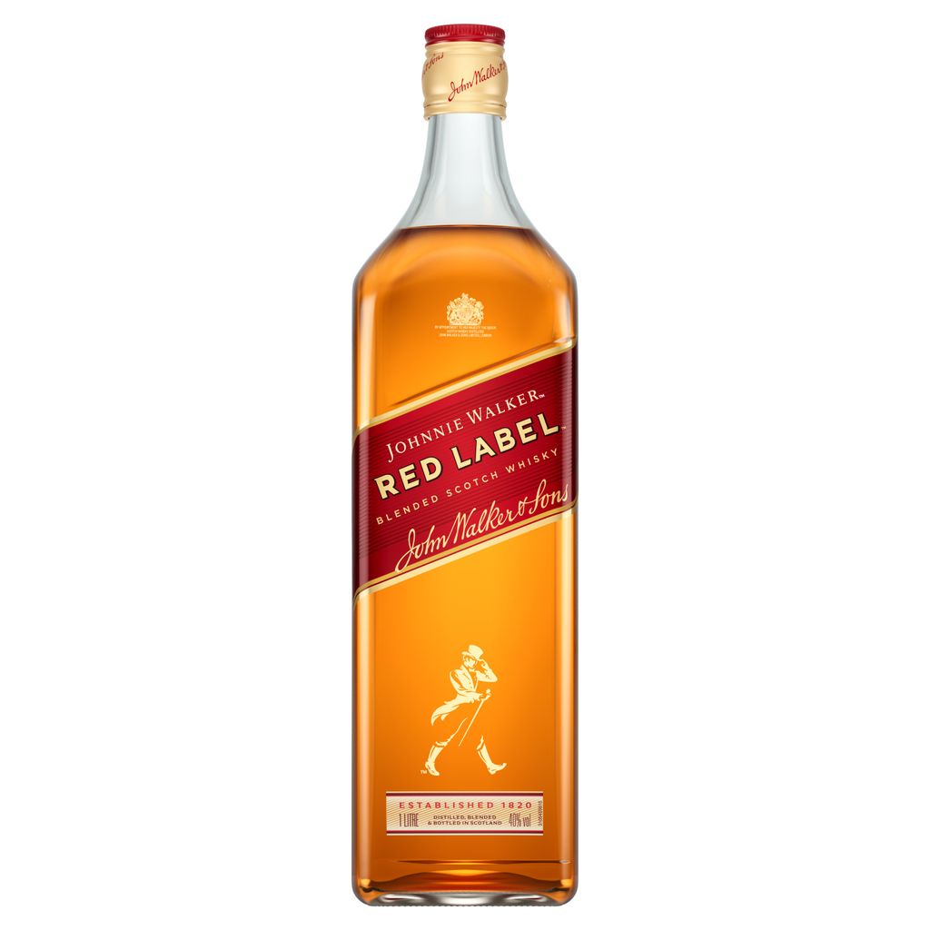 Johnnie Walker Red Label, Blended Scotch Whisky, 40% vol, Produktbild 