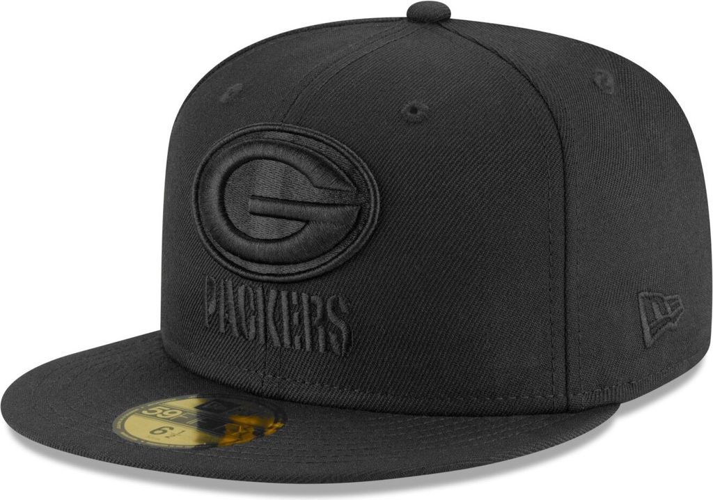 New Era 59Fifty Kinder Cap - BLACK Green Bay Packers - 6 3/8