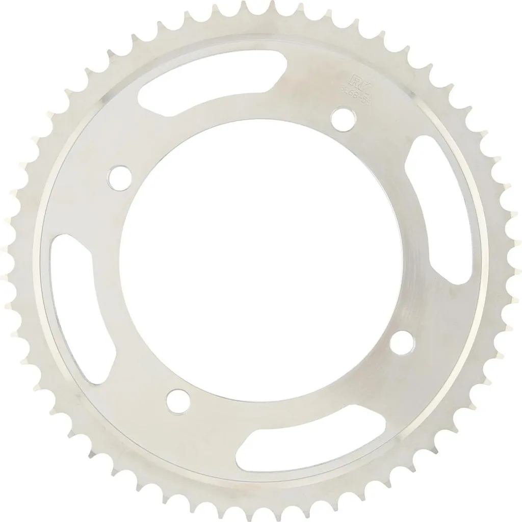 Pignon à chaîne RK 3268 Type 428 en acier argenté de 56 dents moto