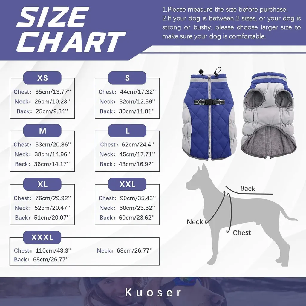 Cappottino Cane British Style Kuoser S - Marrone Reversibile Caldo - 2