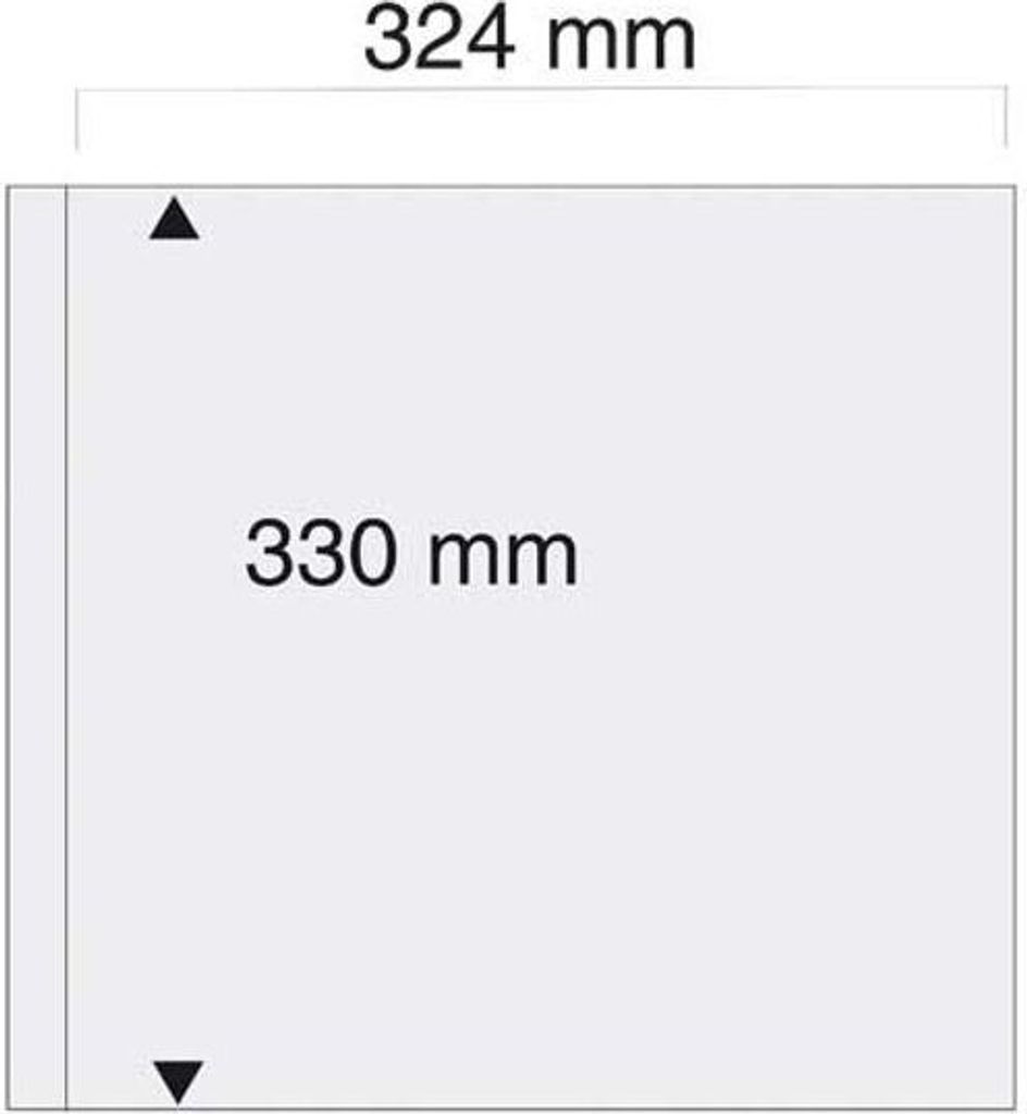 SAFE 6032 Zusatzblätter Postkarten schwarz