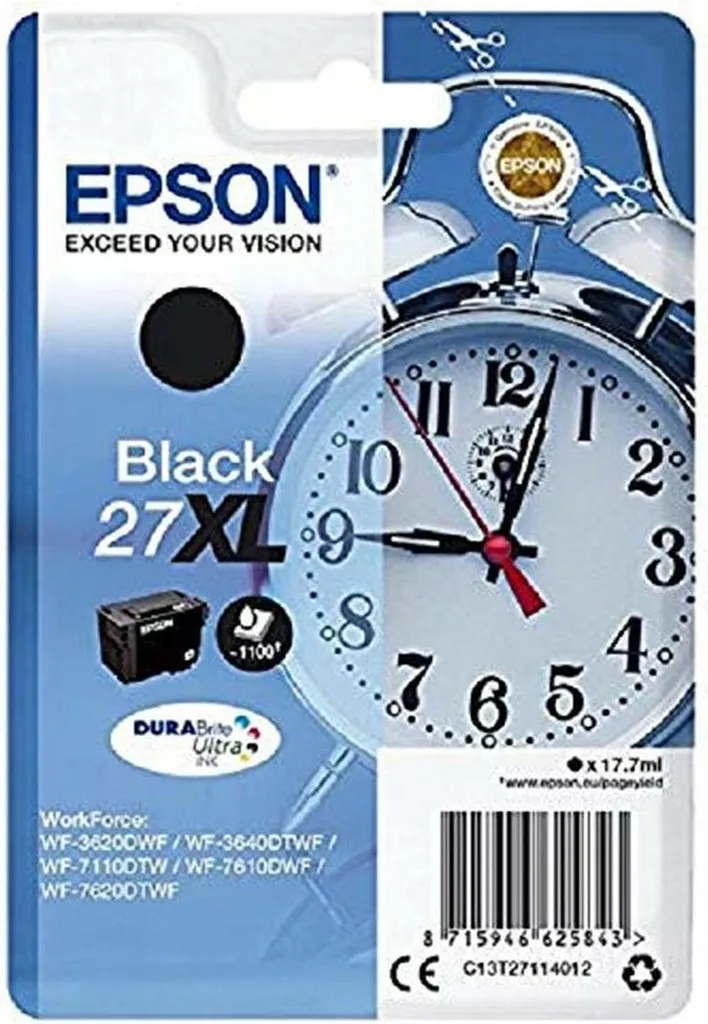 Cartuccia d'inchiostro compatibile Epson C13T27114012 Nero