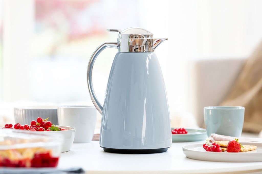 emsa Isolierkanne CAMPO 1,0 Liter pastellblau hochglänzend Produktbild 9