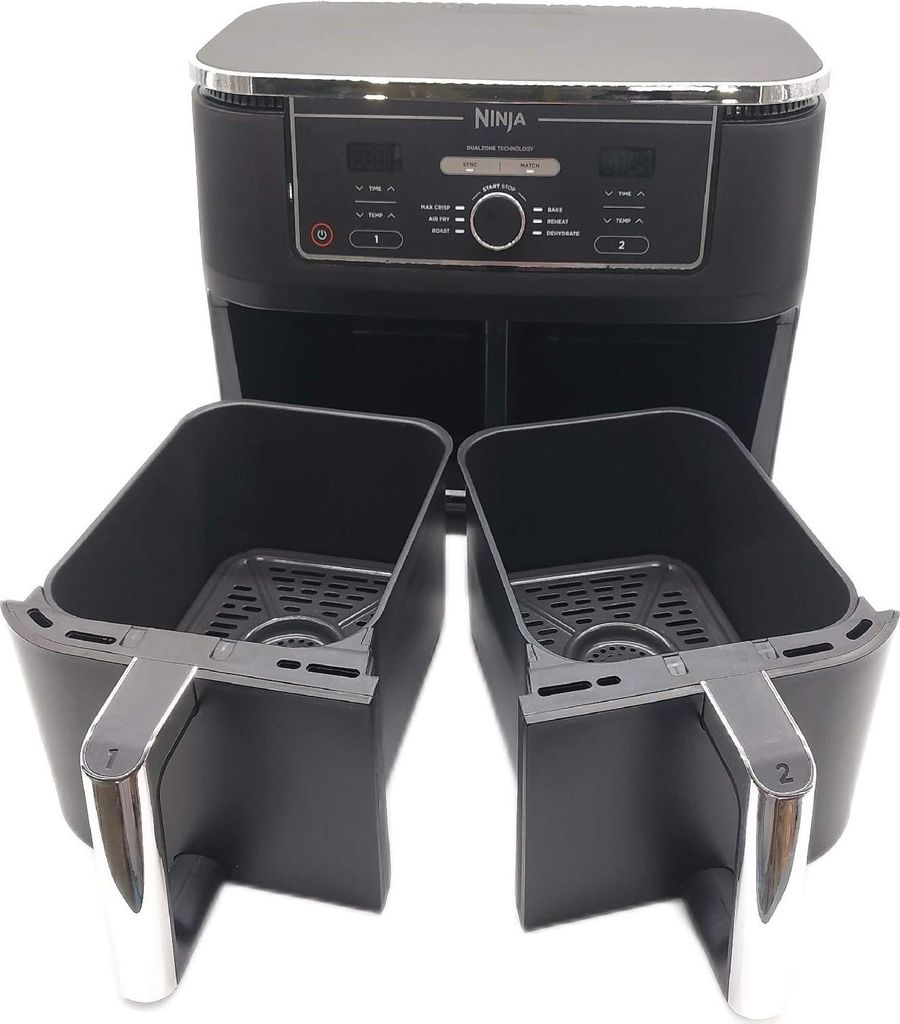 HAUSVIVO 14-tlg Heißluftfritteuse Zubehör Set - Kompatibel Mit Ninja Foodi Dual Zone