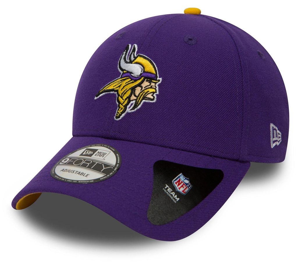 Minnesota Vikings Baseballkappe, New Era, 9FORTY, lila Produktbild 