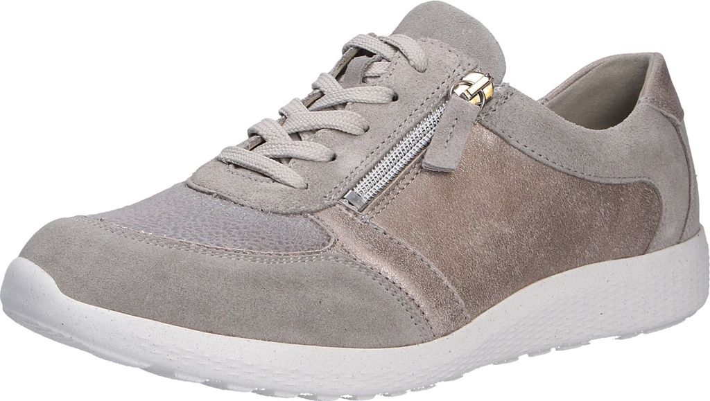 Waldläufer Damen Schnürschuh K-Ira - Hirschleder Rot, Größe 5.5, Schmale Weite