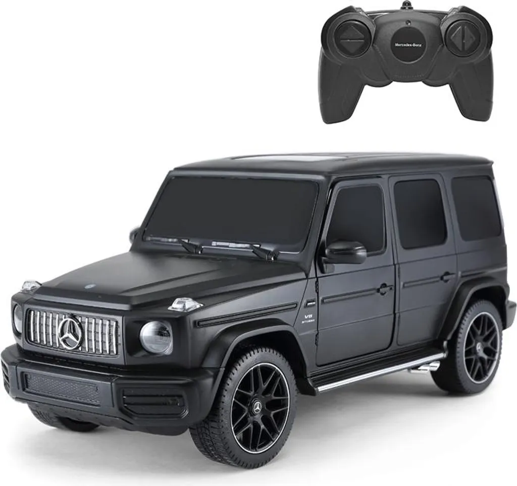 Voiture Télécommandée Mercedes G63 Rastar 1:24 - Noir - Licence Officielle