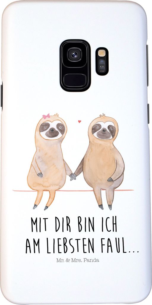 Mr. & Mrs. Panda Samsung Galaxy S9 Handyhülle Faultier Produktbild 