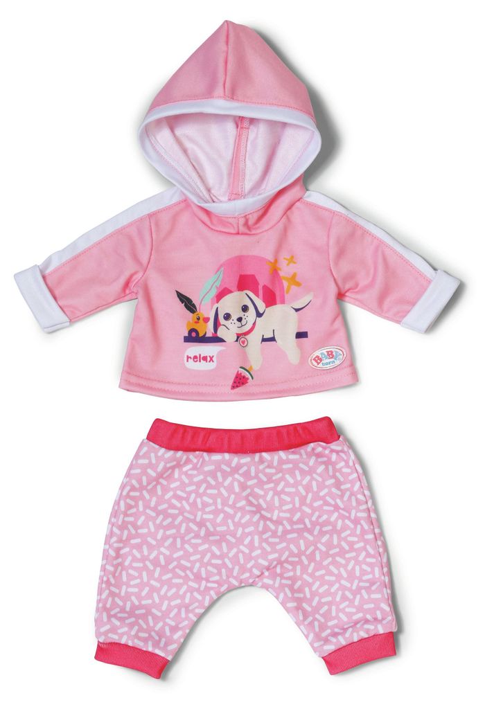 Zapf BABY born Jogginganzug Hund 43cm 837313 Immagine del prodotto 