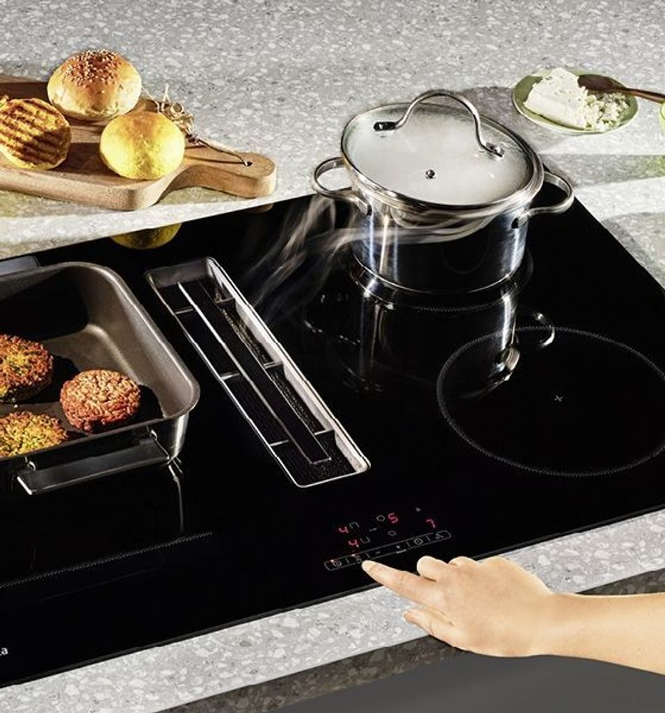 Modulo Bruciatore Piano Cottura GE JXGR62T01WW: Ricambio Bianco A Incasso