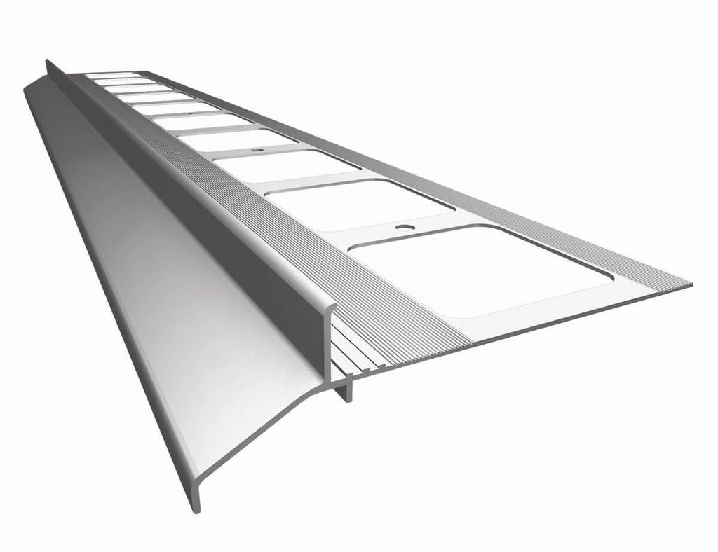 Renoplast Profil okapowy aluminiowy K30, Do posadzki Zdjęcie produktu 