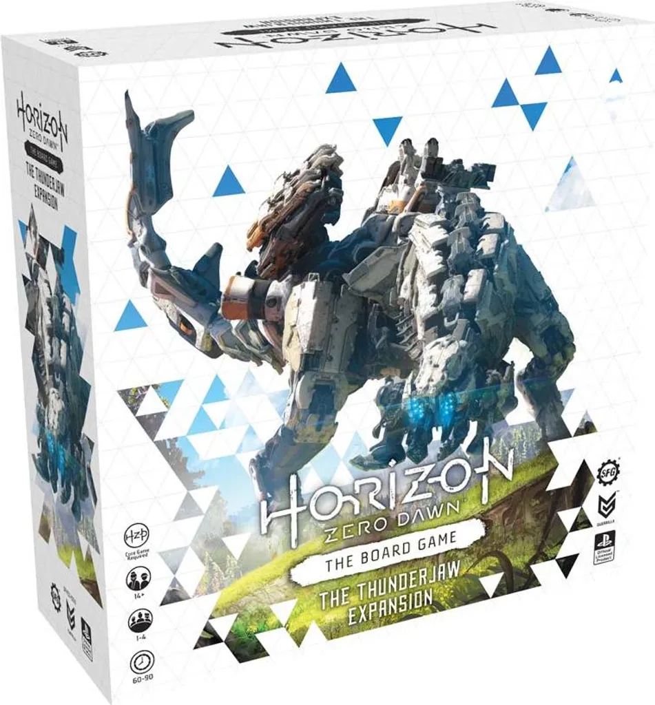 Extension de jeu de société Horizon Zero Dawn Thunderjaw Version Anglaise
