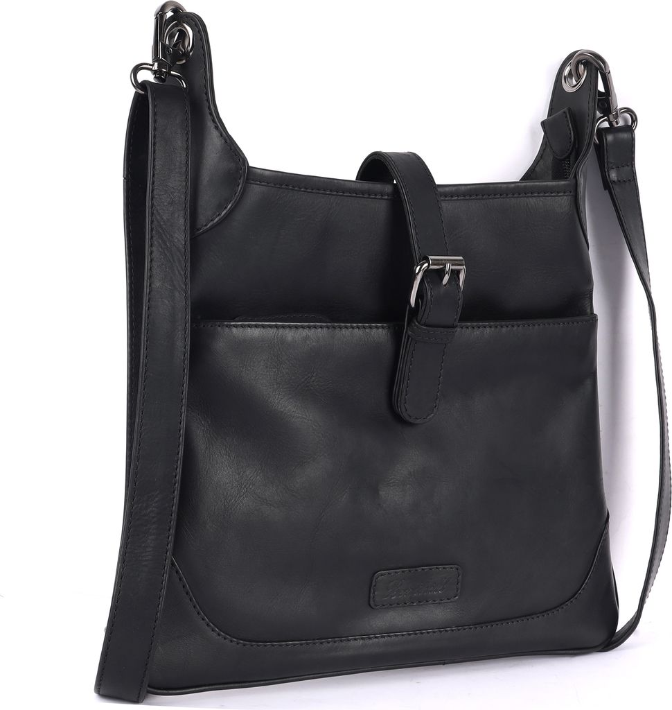 Benthill Damen Handtasche Leder - Shopper aus weichem hochwertigem Echtleder - Vintage Fashion Bag Beutel - Schultertasche - Umhängetaschen