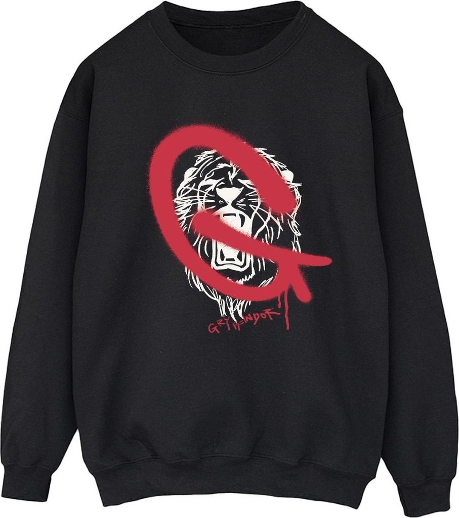 Harry Potter - "Gryffindor" Sweatshirt für Damen BI21618 (L) (Schwarz)