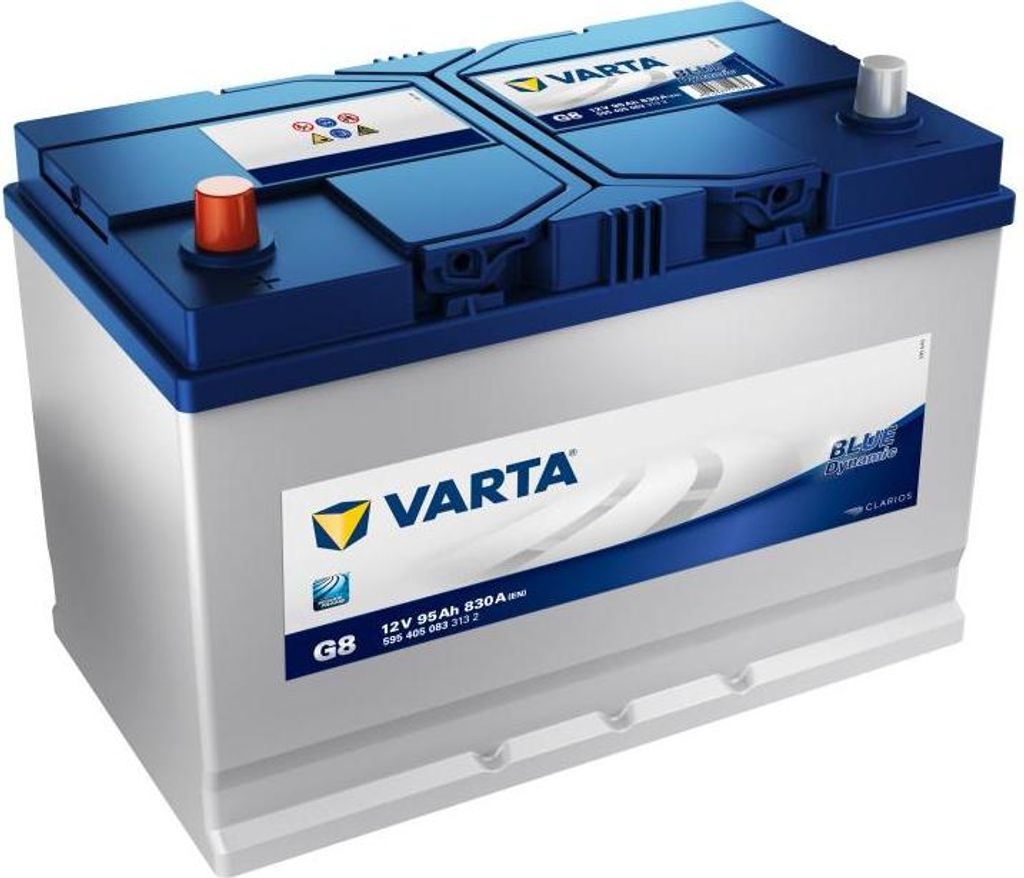 Batteria per auto VARTA G8 Blue Dynamic 12V 95Ah 830A 595 Immagine del prodotto 