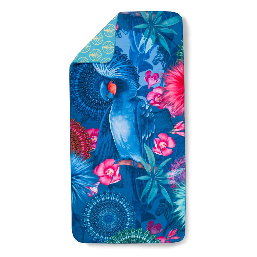 Hip Strandtuch / Sporttuch/ Reisehandtuch mit Mandalas - 50x100 cm - 100% Mikrofaser