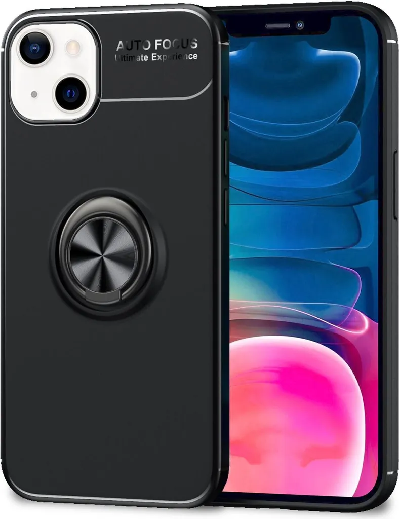 Cover NALIA Nera per iPhone 13 Mini: L'accessorio Smart con Stand