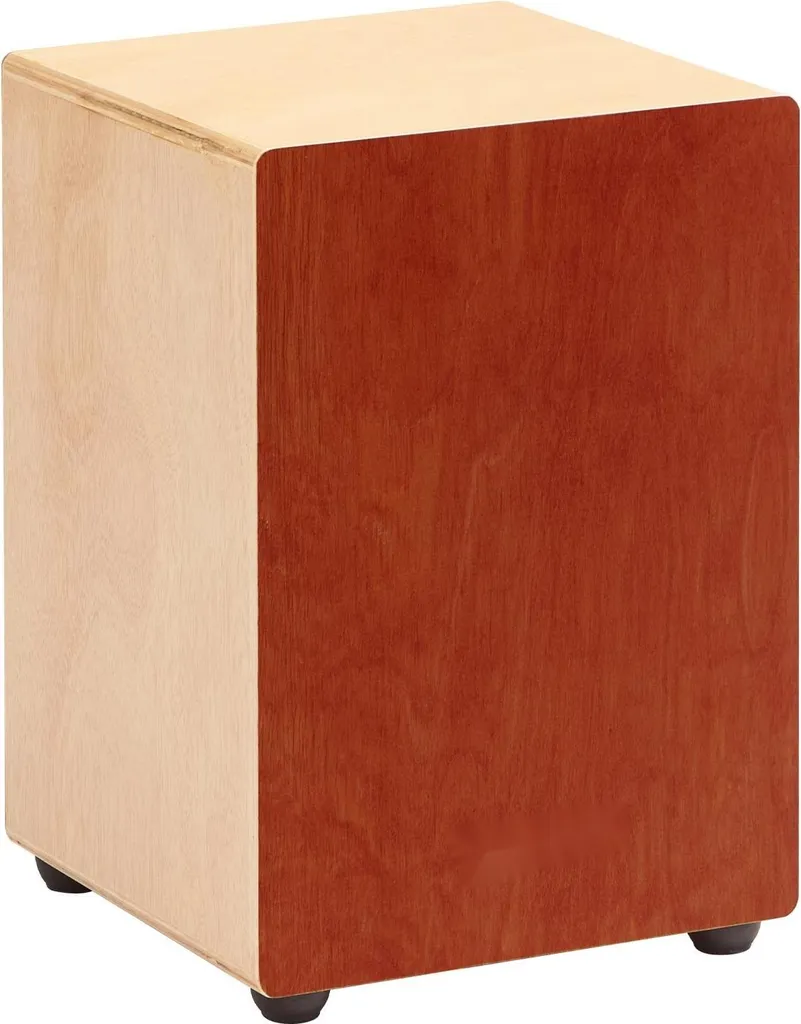 Tambour Cajon de Caisse Claire Portable en Bois pour Percussionniste