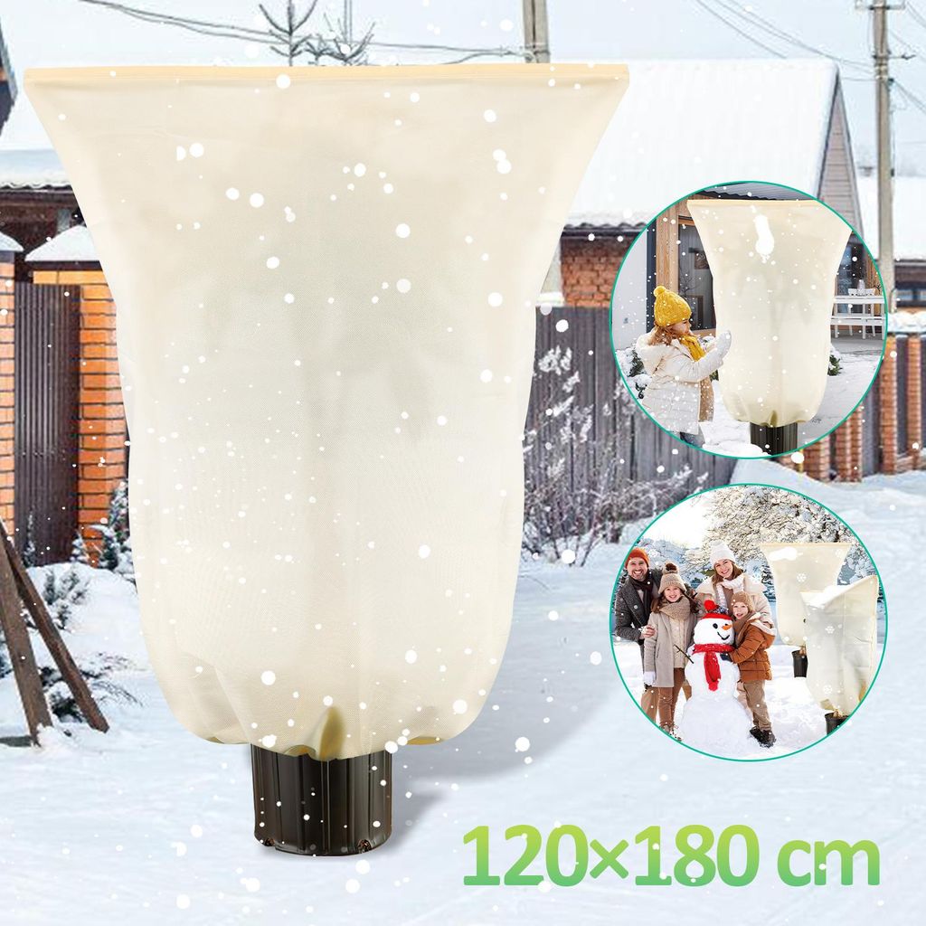 2er Set Winterschutz Frostschutz für Pflanzen 120 × 180 cm, Produktbild 
