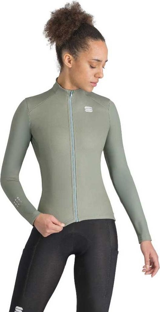 Sportful Srk Thermal Langarm-trikot Grün S Frau Grün S