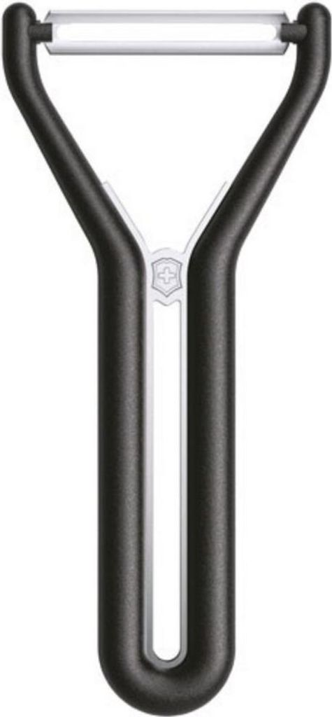 Victorinox Nova-Y, Obst & Gemüse, Y-Schäler, Edelstahl, Schwarz, Schweiz, 76 mm