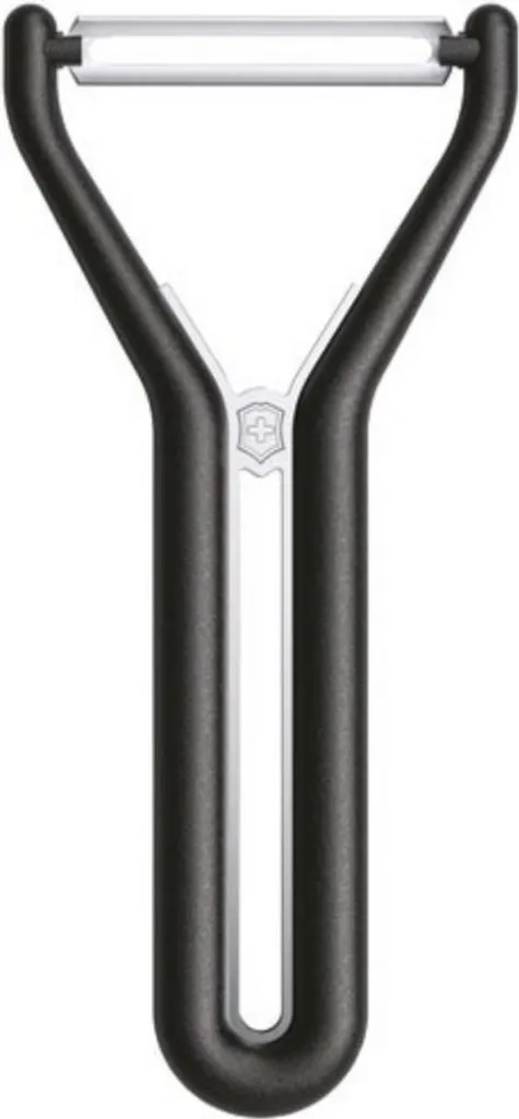 Éplucheur Victorinox Nova-Y Noir à lame dentelée ultra-tranchante - 7.6116