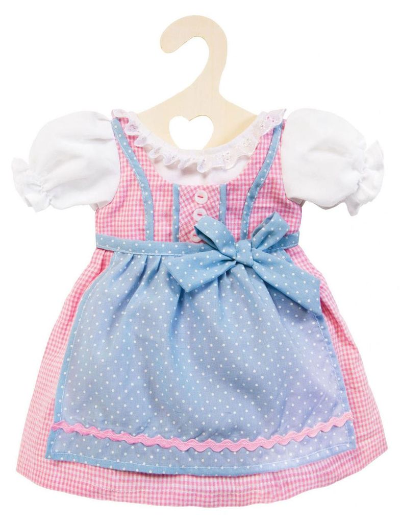 Bábiky dirndl, 1 šaty, rôzny tovar, veľkosť 35-45 cm Obrázok produktu 