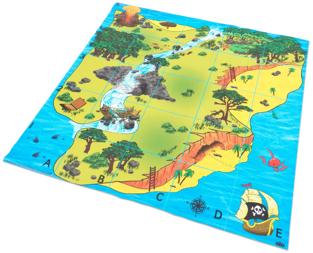 Bee-Bot et Blue-Bot Tapis Île au Trésor pour Initiation au Codage