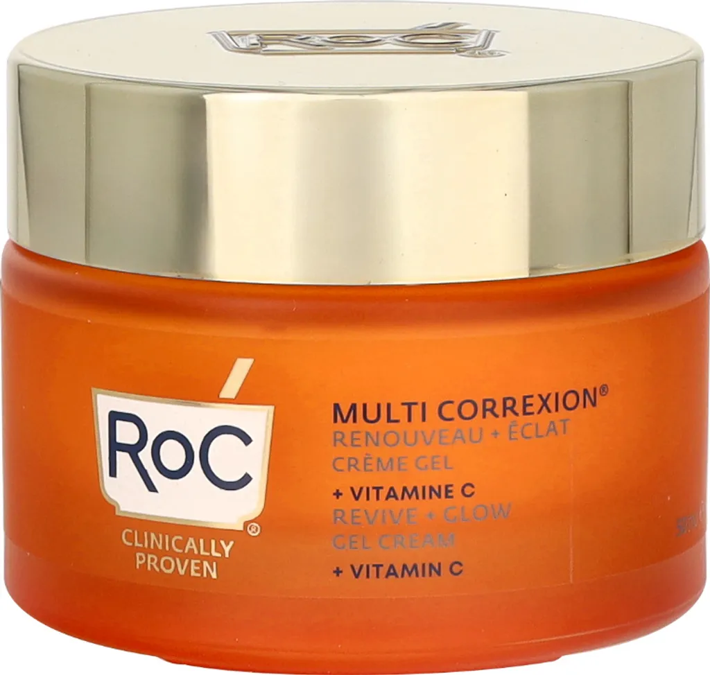RoC Revive + Glow Crema Viso Gel Vitamina C - Addio Pelle Spenta 50ml - 6
