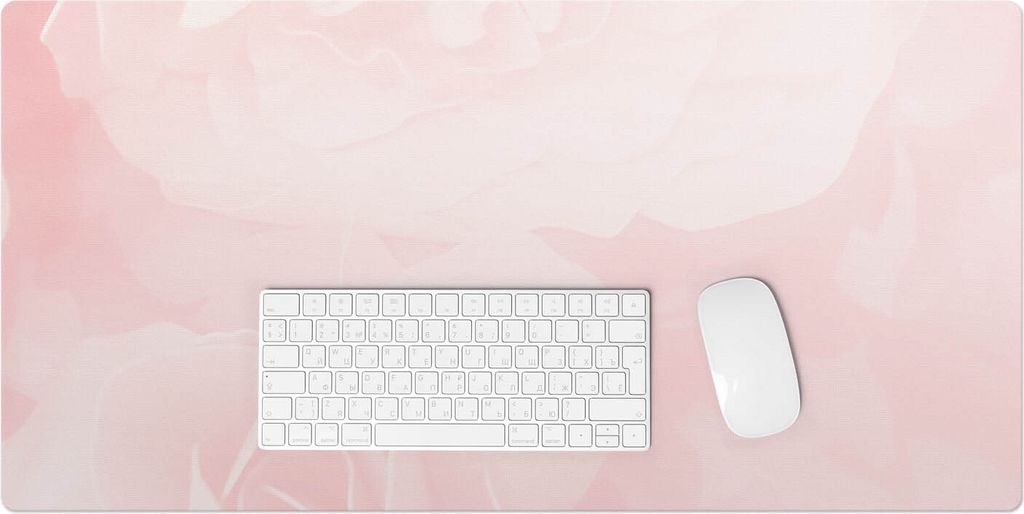 Zarte Rosen – Schreibtischunterlage – Rutschfeste Tischunterlage – Schreibtischmatte für Büro & Zuhause – Schreibunterlage – Mauspad ...
