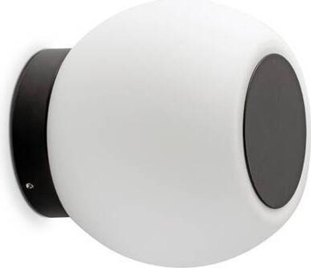 Wandleuchte innen/Deckenleuchte schwarz MOY 40093