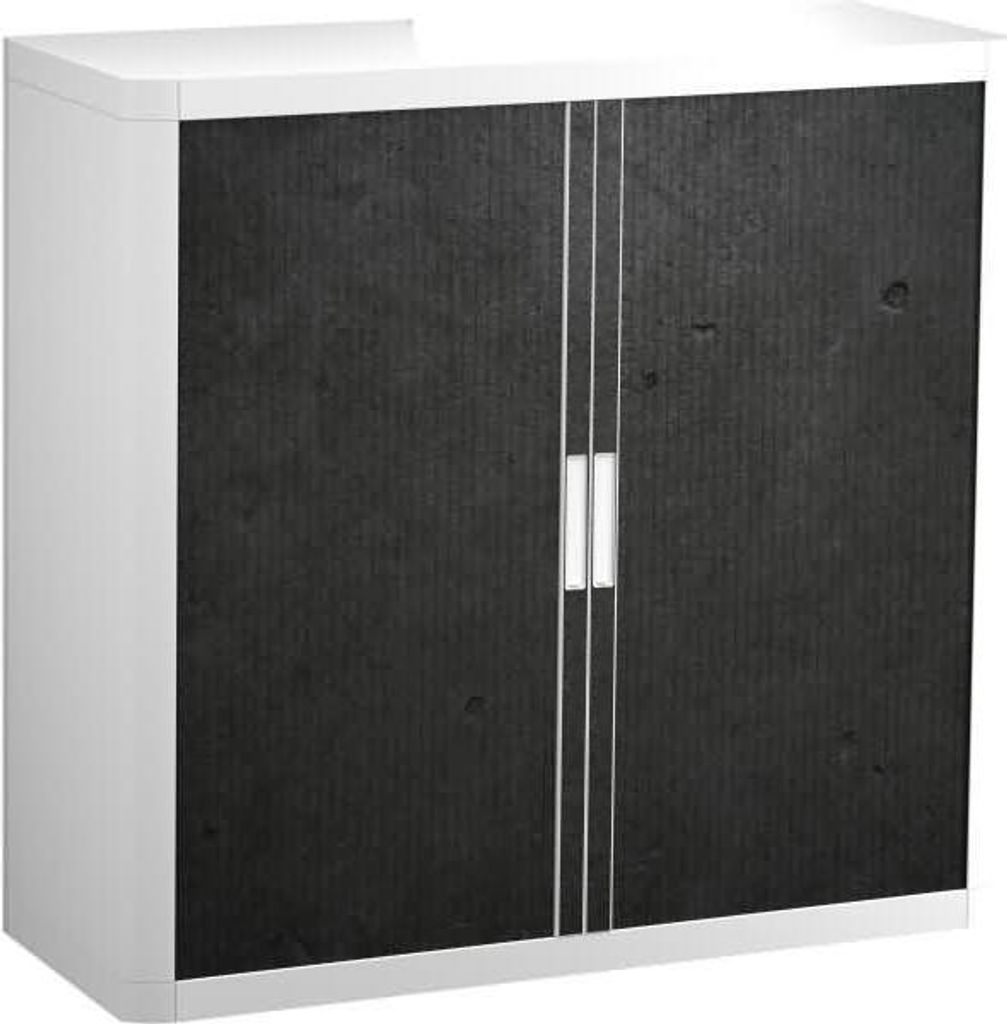 PAPERFLOW easyOffice Industrial Rollladenschrank 61858 2 Fachböden 110,0 x 41,5 x 104,0 cm
