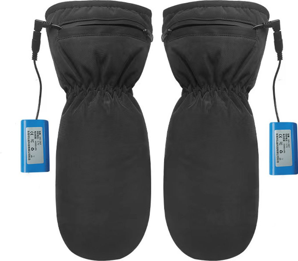 INF Beheizbare Handschuhe mit Reißverschluss, Produktbild 